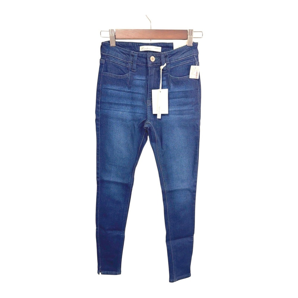 Maurices KanCan Mid Rise Skinny Dark Wash Stretch Denim Jeans Women's 23 New